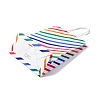 Stripe Print Paper Packing Tote Bags CARB-R001-01B-2