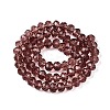 Glass Beads Strands EGLA-A034-T10mm-D13-3