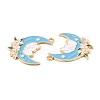Alloy Enamel Pendants FIND-C037-09G-01-2