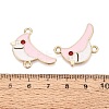 Alloy Enamel Connector Charms PALLOY-Q467-02G-01-3