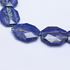 Natural Lapis Lazuli Beads Strands G-F530-01-32x28mm-3