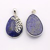 Natural Lapis Lazuli Pendants G-XCP0001-41-2