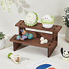 2-Tier Wooden Jewelry Organizer Display Risers ODIS-WH0058-19A-3