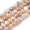 Natural Cultured Freshwater Pearl Beads Strands PEAR-A006-02F-X-2