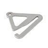 Non-Tarnish 201 Stainless Steel Pendants STAS-L279-008P-2