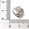 Anti-Tarnish 304 Stainless Steel Charms STAS-I321-62P-3