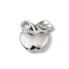 304 Stainless Steel Pendants STAS-F327-02B-P-1