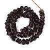 Natural Ice Obsidian Beads Strands G-D091-A26-2
