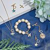 5Pcs 5 Styles Brass Toggle Clasps KK-FH0004-71-4