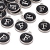 Platinum Plated Alloy Charms X-ENAM-S118-02F-P-4