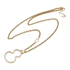 Ion Plating(IP) 304 Stainless Steel Chain Necklaces NJEW-M078-11G-4