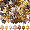 140Pcs 7 Colors Tibetan Style Alloy Pendants FIND-SC0016-25-1