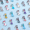 48Pcs 12 Colors Alloy Enamel Connectors Charms FIND-DC0007-22-4
