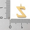 Ion Plating(IP) 304 Stainless Steel Micro Pave Cubic Zirconia Pendants STAS-Z107-03G-25-3