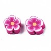 Handmade Polymer Clay Beads CLAY-S096-006J-2