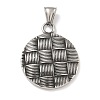 304 Stainless Steel Pendants STAS-Z097-10AS-1