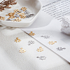 40Pcs 2 Colors 304 Stainless Steel Charms STAS-LP0004-38-1