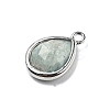 Natural Amazonite Faceted Pendants G-U019-05P-02-2