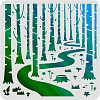 Plastic Reusable Drawing Painting Stencils Templates DIY-WH0172-428-1