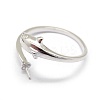 925 Sterling Silver Finger Ring Components STER-P041-11-3