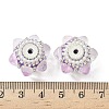 Sparkling Acrylic Rhinestone Beads CLAY-NH0003-01S-03-3