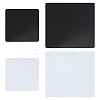4Pcs 4 Styles Acrylic Reflection Display Board AJEW-GO0001-96-1