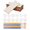 DIY Colored Drawing Wood Crafts DIY-PH0026-64-1
