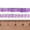 Crackle Transparent Glass Beads Strands GLAA-N062-4mm-09-2