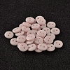 2-Hole Flat Round Resin Sewing Buttons for Costume Design BUTT-E119-20L-16-1
