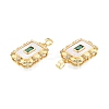 Synthetic White Shell Pendants KK-A165-18G-4