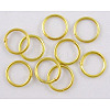 Brass Open Jump Rings LS-X-JRC5mm-G-NR-1