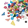 240Pcs 2 Style Transparent Glass Cabochons GLAA-EL0001-02F-2