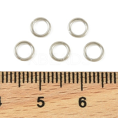 SHEGRACE Brass Open Jump Rings XGR0080P-14P-1