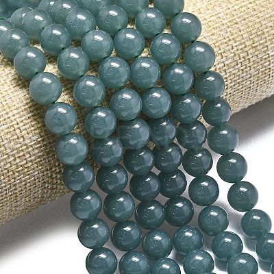 Natural Malaysia Jade Beads Strands G-L645-C01-14mm-04-1