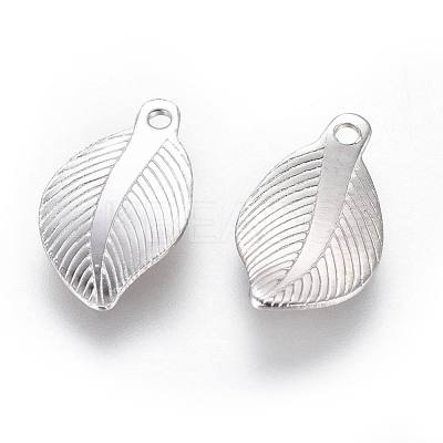 Non-Tarnish 304 Stainless Steel Charms STAS-F222-010-1
