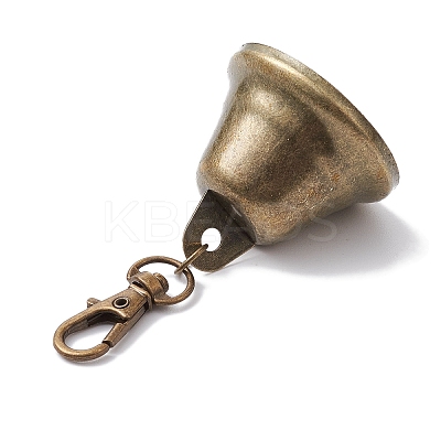 Iron Bell Pendants Decoration HJEW-JM02226-1