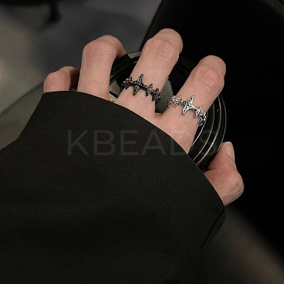Alloy Cuff Rings for Couple FS-WGCE2E5-03-1