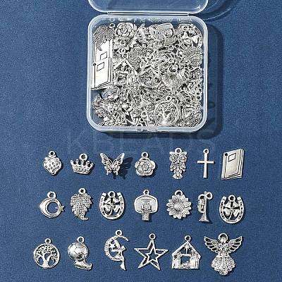 20 Styles Tibetan Style Alloy Pendants FIND-FS0002-72-1