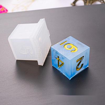 Silicone Dice Molds X-DIY-L021-23-1