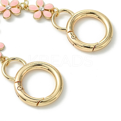 Zinc Alloy Spring Gate Rings Bag Extension Chains AJEW-BA00142-02-1