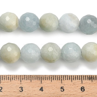 Natural Aquamarine Beads Strands G-L642-F05-10mm-1