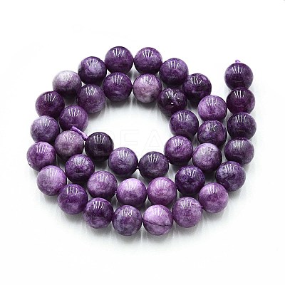 Natural Quartz Beads Strands G-N355-10mm-65-1