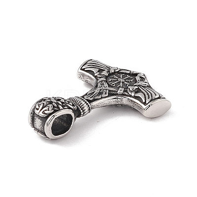 304 Stainless Steel Manual Polishing Pendants X-STAS-G267-22AS-1