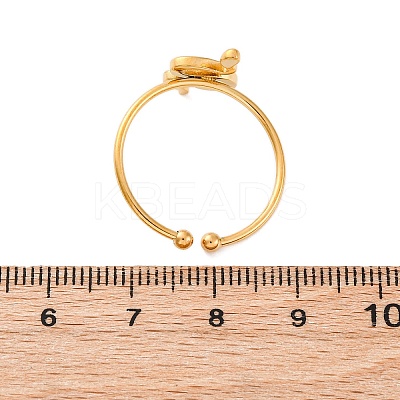 304 Stainless Steel Cuff Rings for Women LS-RJEW-F175-01G-01-1