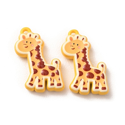 Baking Paint Zinc Alloy Pendants AL-CBAEA91-01-1