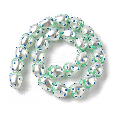 Baking Paint Baking Paint Glass Beads LAMP-Z014-02D-1