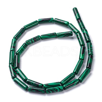Synthetic Malachite Beads Strands G-F247-41-1