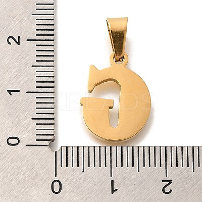 Ion Plating(IP) 304 Stainless Steel Rhinestone Pendants STAS-U035-01G-G-1