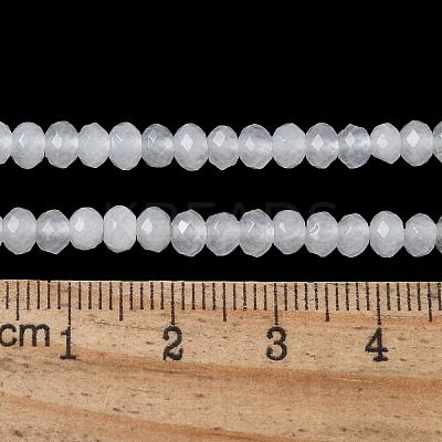 Natural Malaysia Jade Rondelle Beads Strands G-E316-2x4mm-63-1