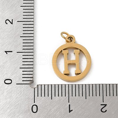 304 Stainless Steel Charms
with Jump Ring LS-STAS-R001-02G-H-1